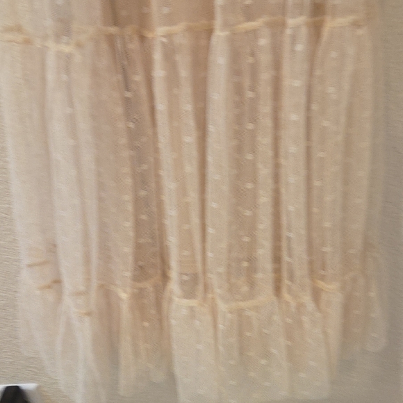 New Joyfolie Gorgeous Formal Kids Cream Lace Maxi Dress. - Picture 6 of 10